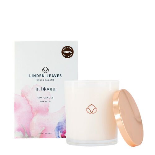 Linden Leaves Pink Petal Fragrance Candle 285g